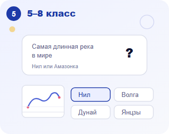 Пример задания по географии для 5–8 класса: самая длинная река в мире