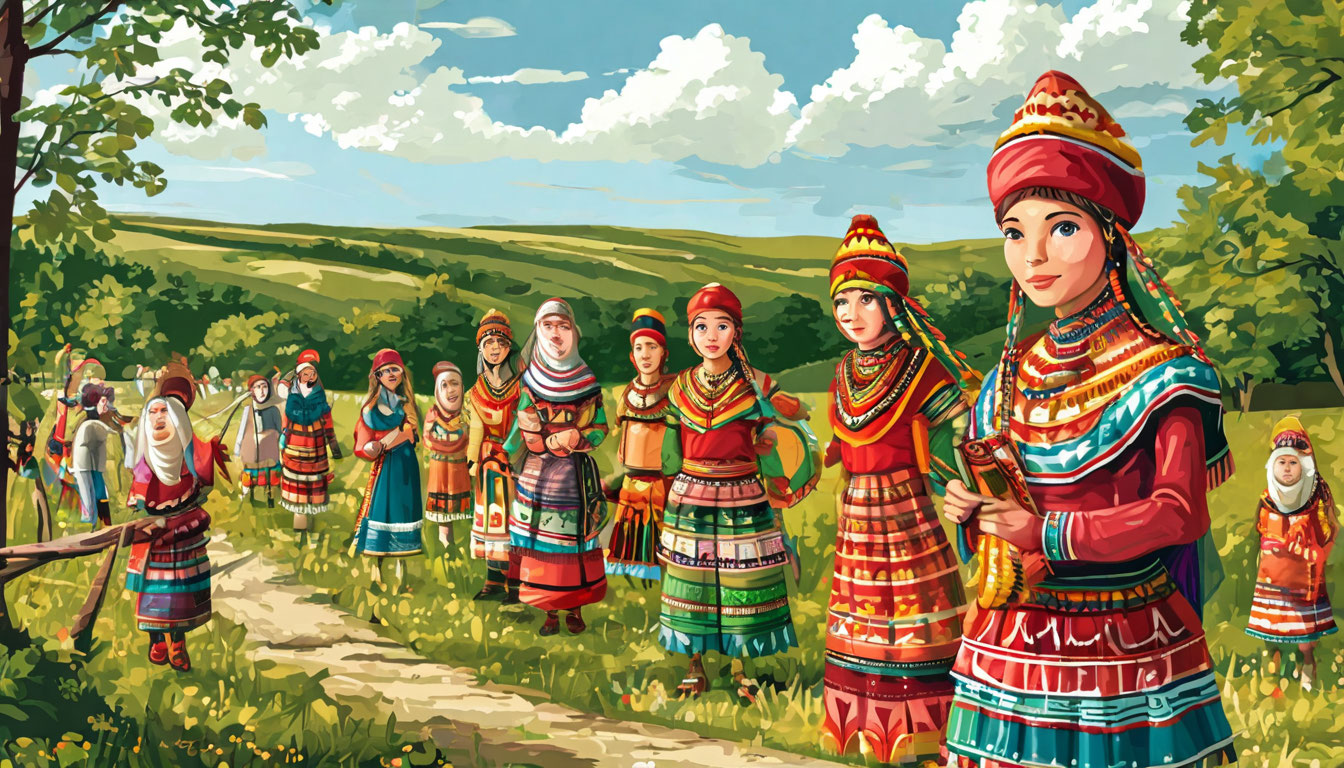 Малые народы России: народ мокша